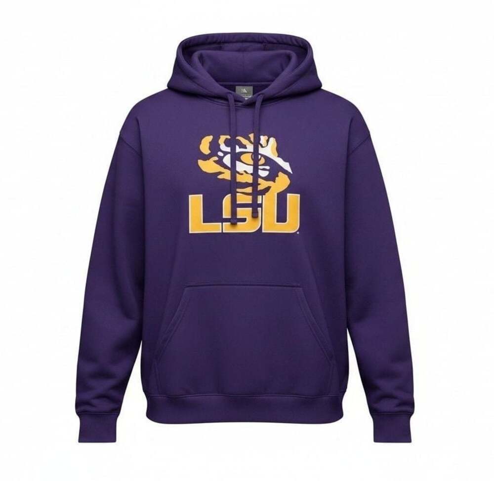 Knights Apparel LSU Tigers Purple Pullover Hoodie
